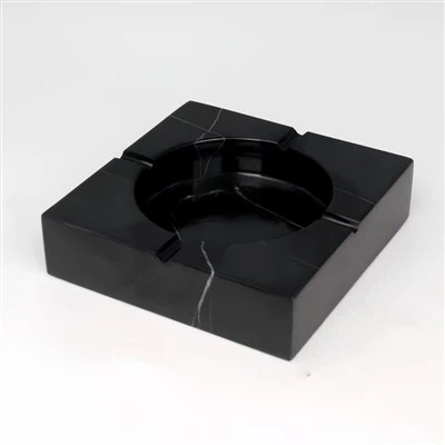 Black Marble Ashtray