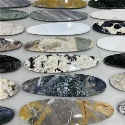 Marble Tray Set